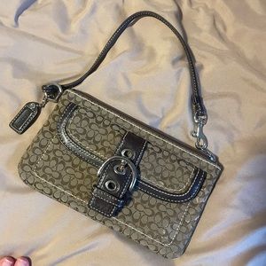 Coach wristlet/mini bag